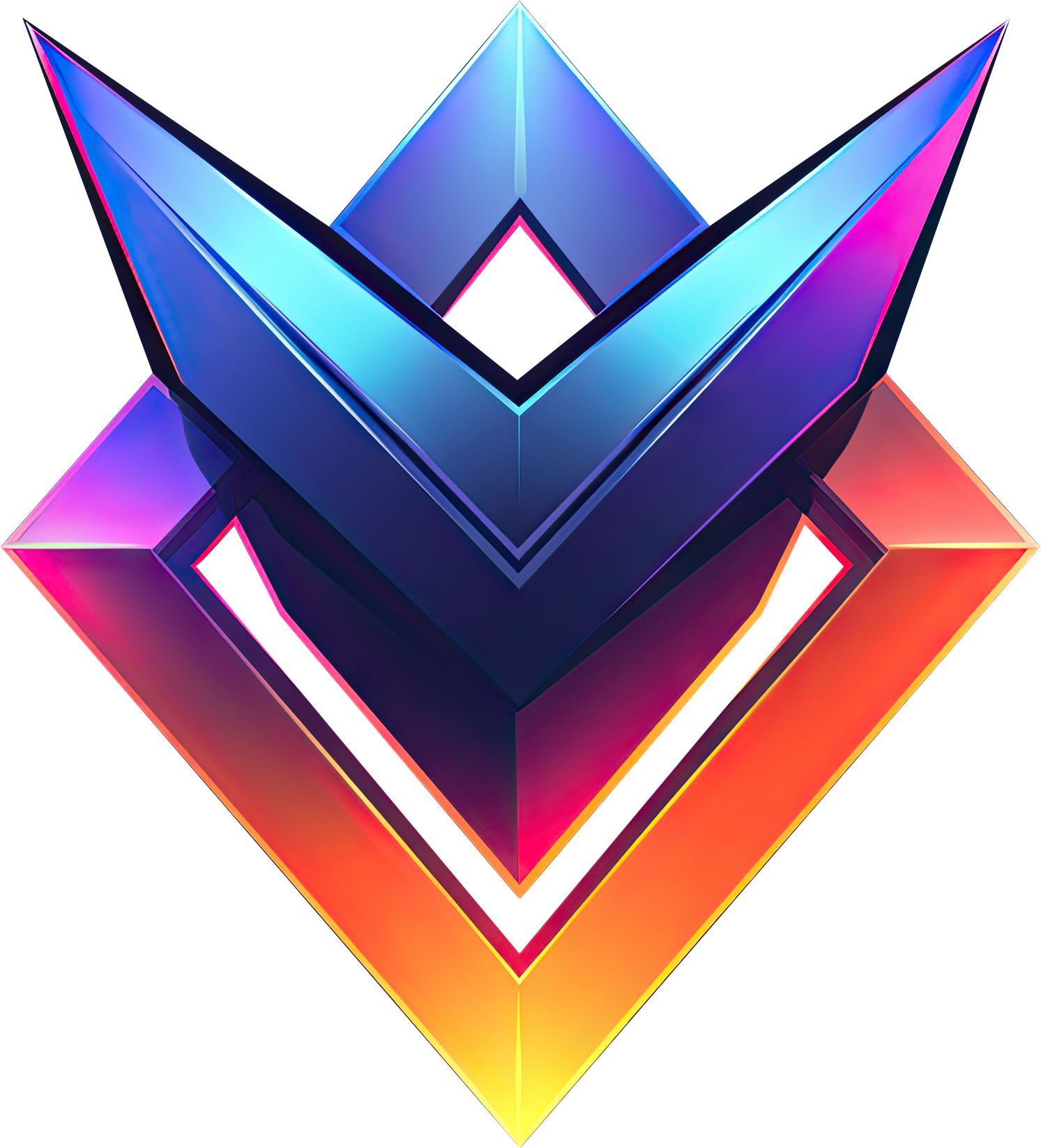 Preview for Geometric-gradient-logo-design-logo-geometric-sticker-1c219