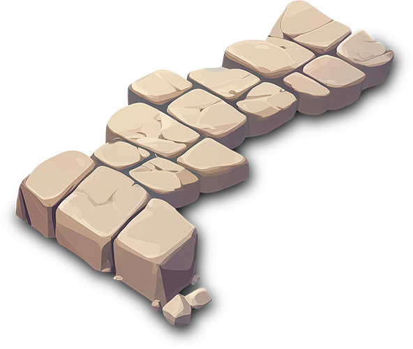 Preview for Damaged-stone-pathway-hardscape-sticker-65e0a