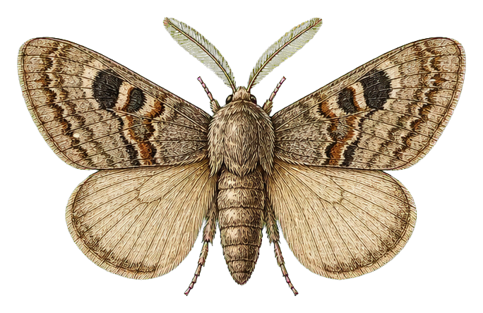 Preview for Garden Moth Sticker