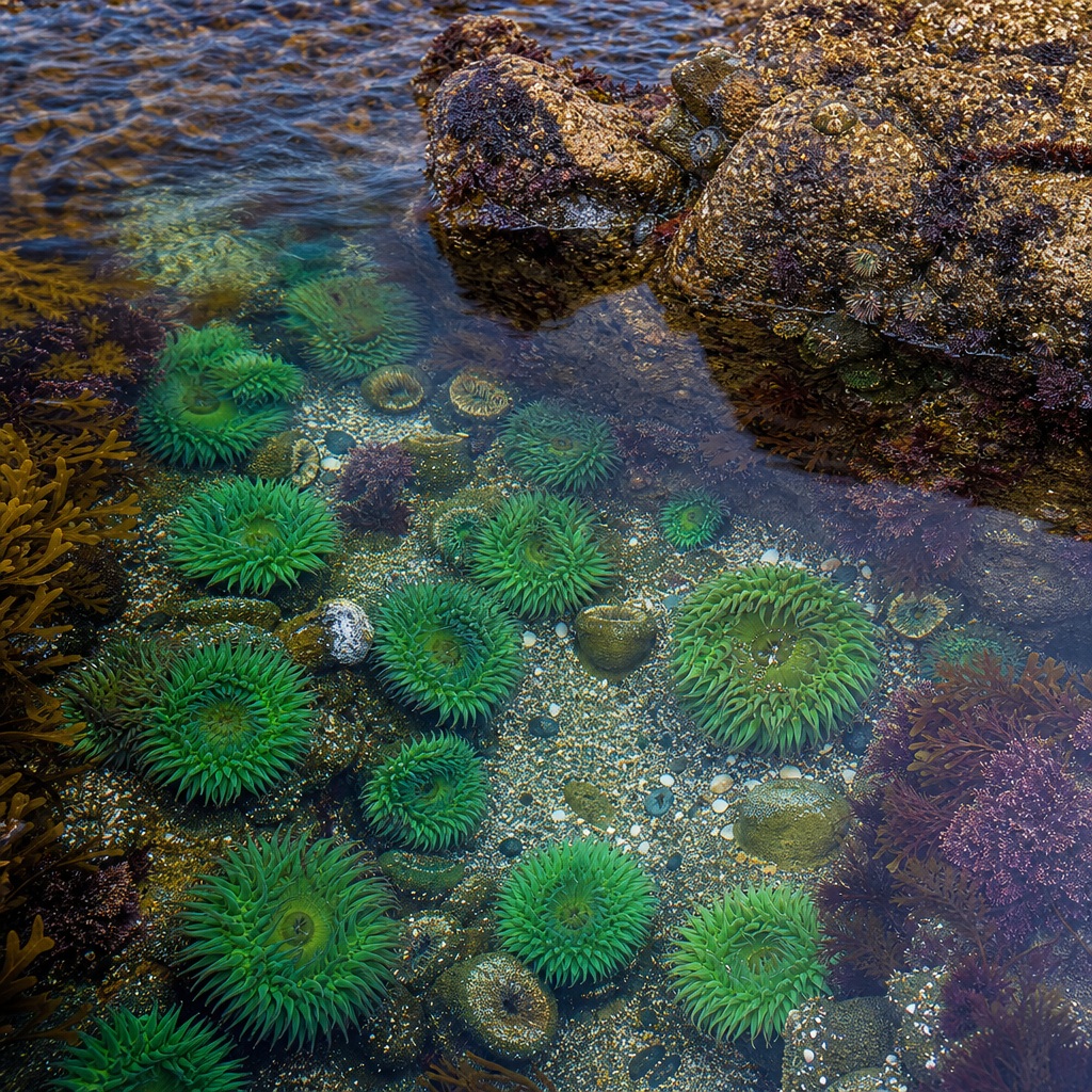 Preview for Tidal Pool Coastal Texture Background