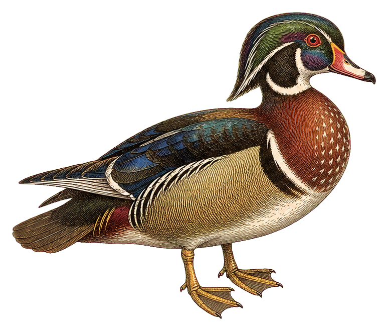 Preview for Vintage Bird Specimen Sticker