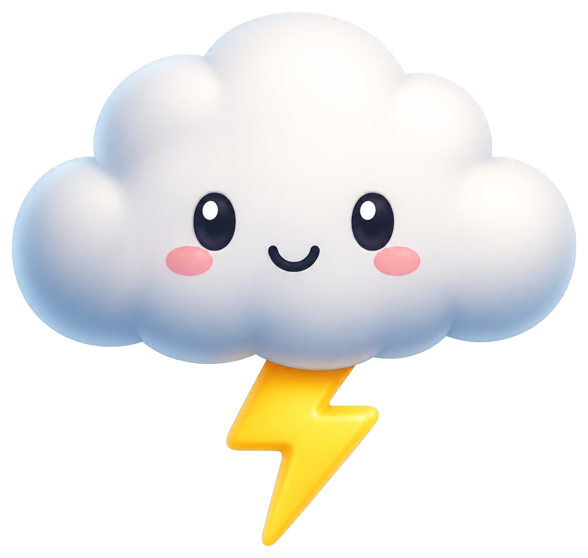 Preview for Cloud Thunder Bolt Sticker