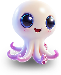 Preview for Cartoon-octopus-character-design-animal-sticker-46dba