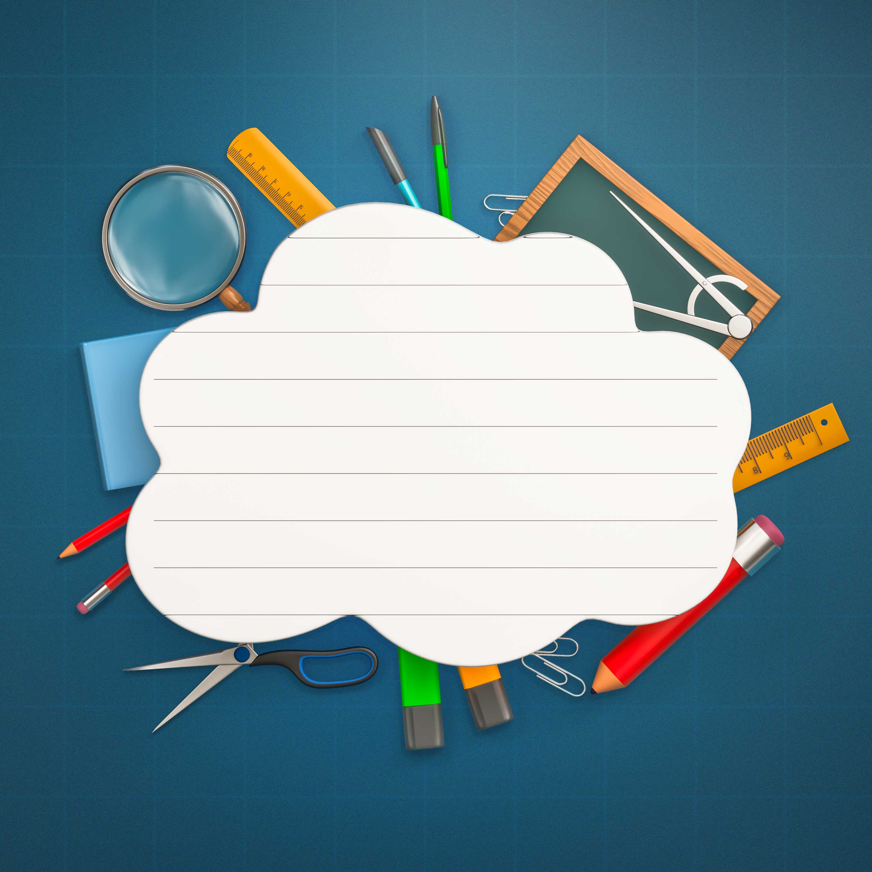 Preview for Stationery-school-supplies-template-art-background-3bbc7