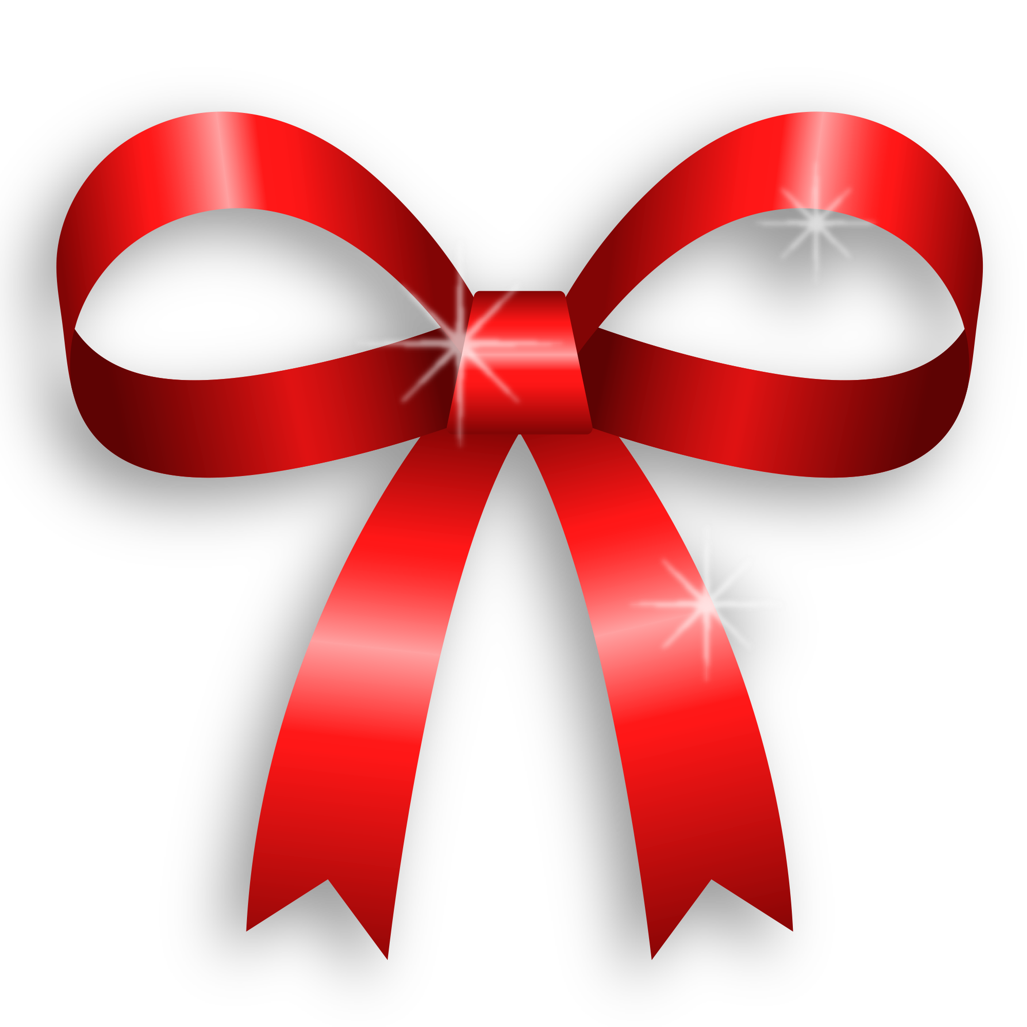 Preview for Red-ribbon-bow-design-christmas-sticker-28d34