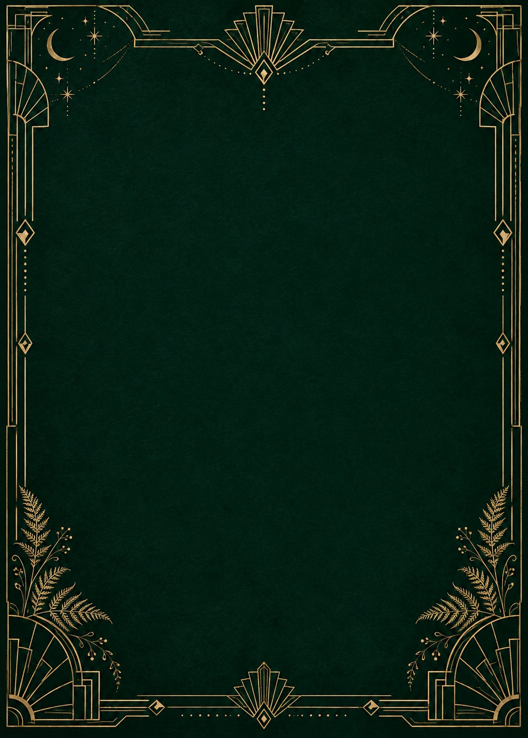 Preview for Emerald Art Deco Background