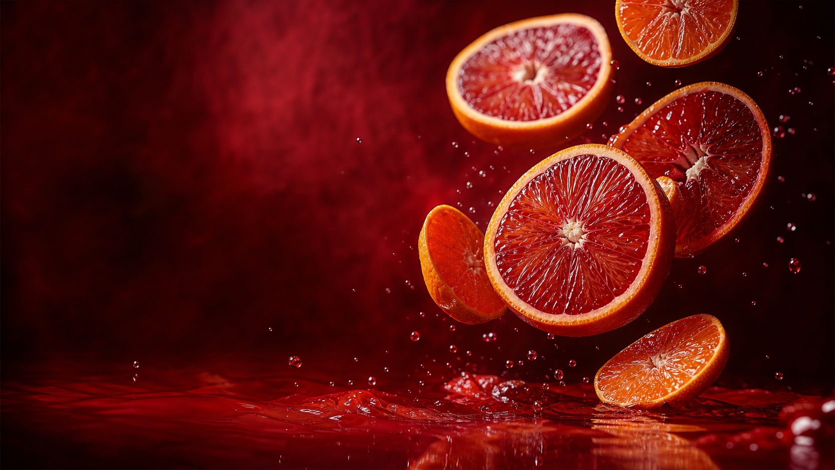 Preview for Citrus Splash Abstract Background