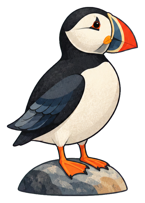 Preview for Standing Puffin