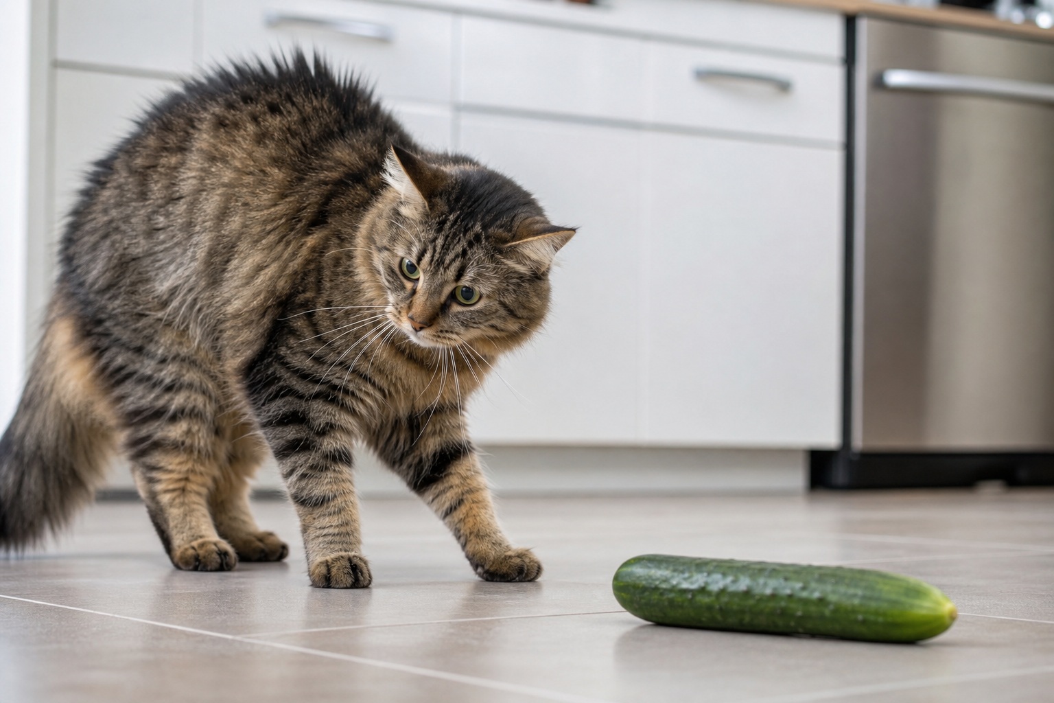 Preview for Suspicious Cat Kitchen Background