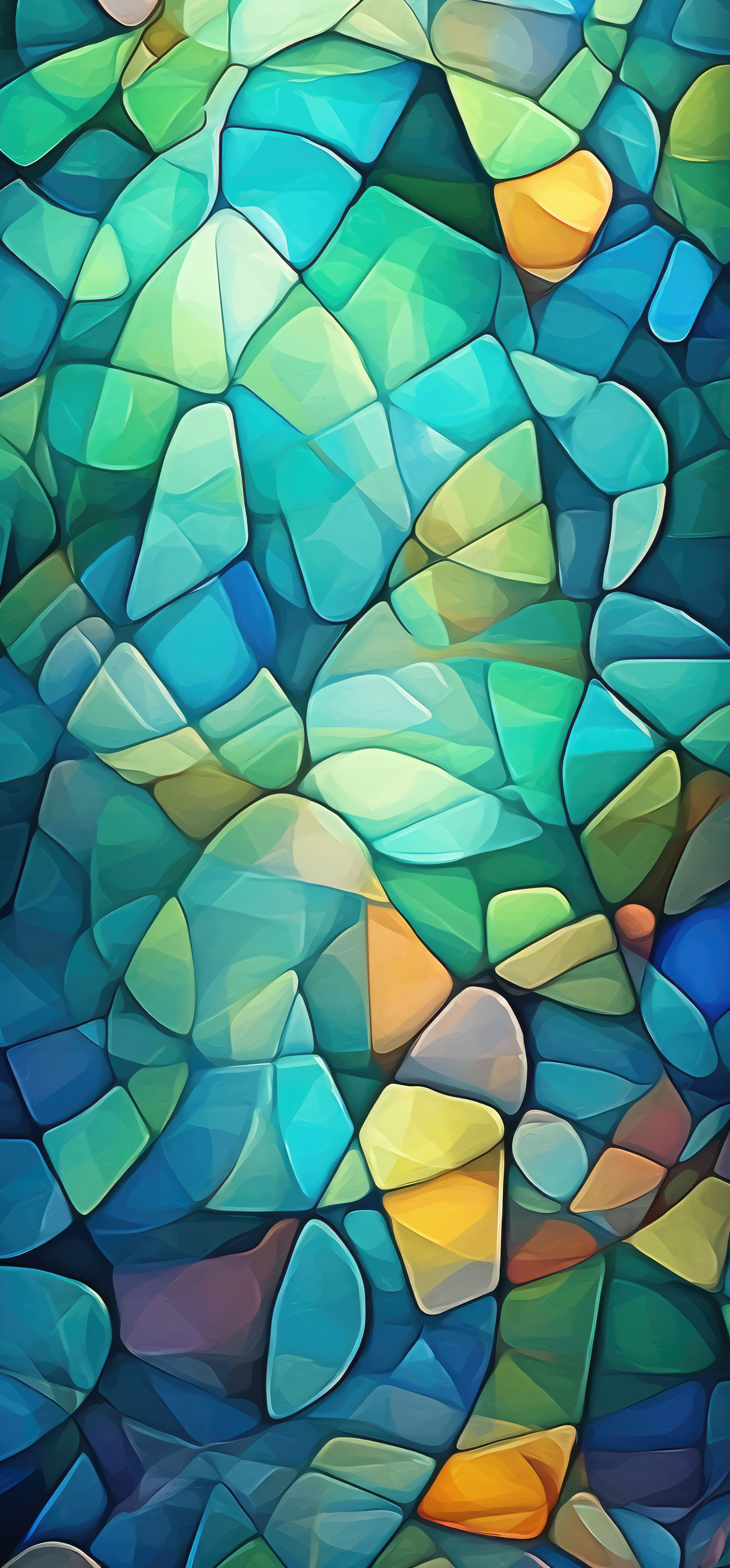 Preview for Vibrant-mosaic-art-pattern-abstract-background-a2165