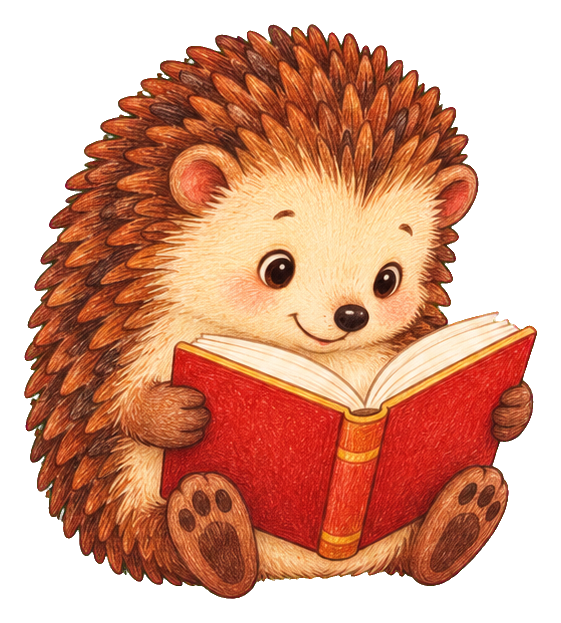 Preview for Bookish Hedgehog