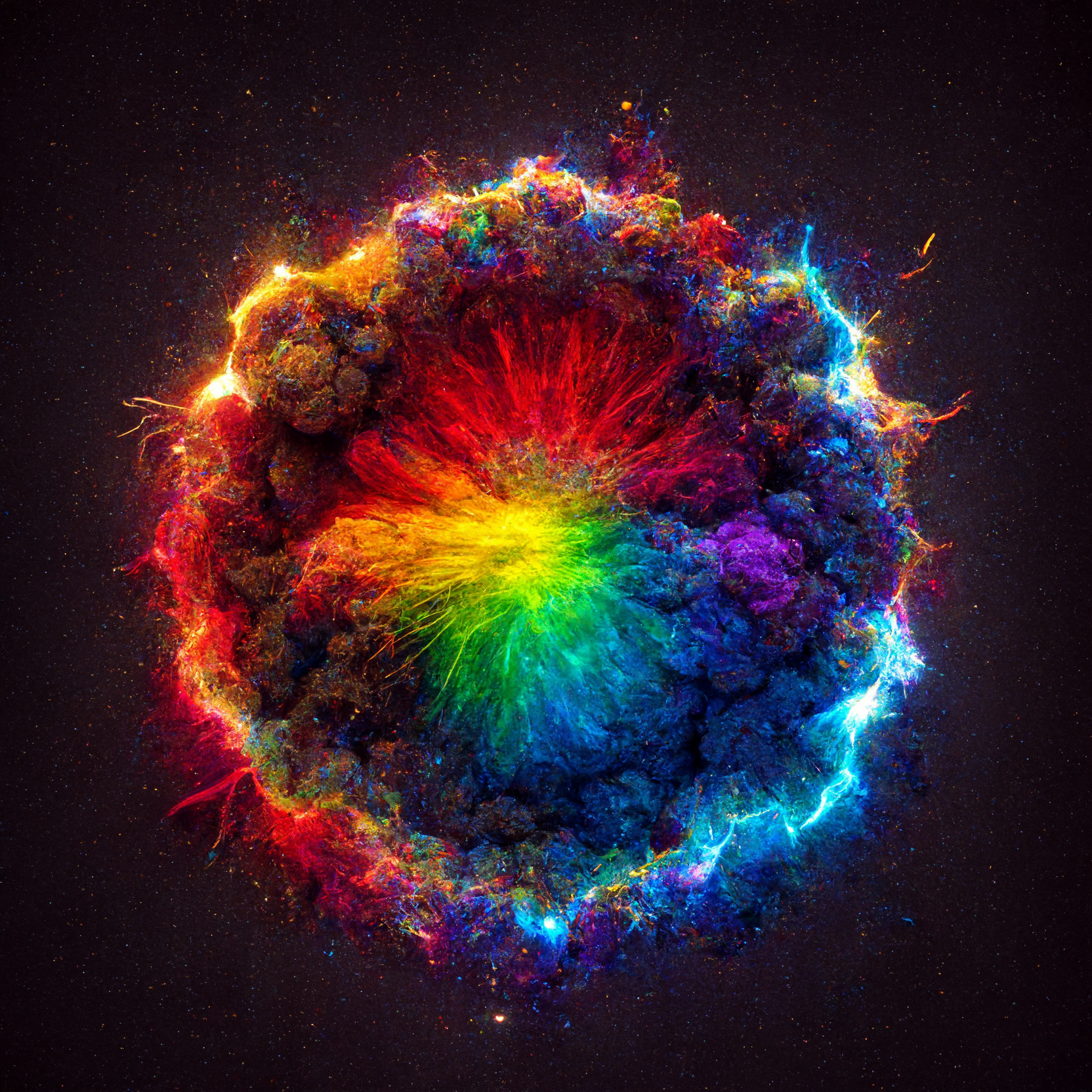 Preview for Cosmic-explosion-art-ai-images-background-55186