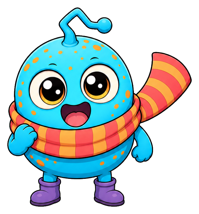 Preview for Anime Alien Creature Sticker