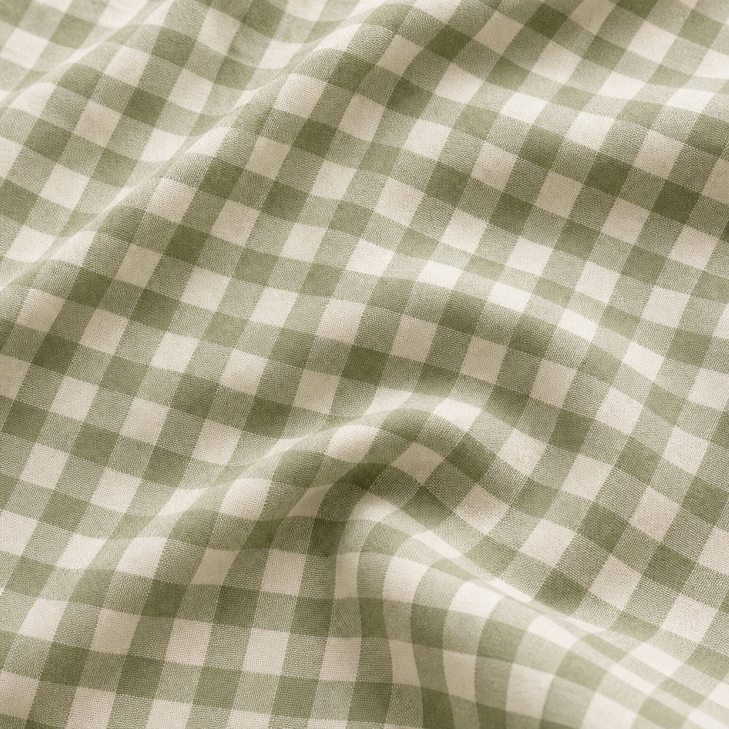 Preview for Sage Gingham Woven Check Background