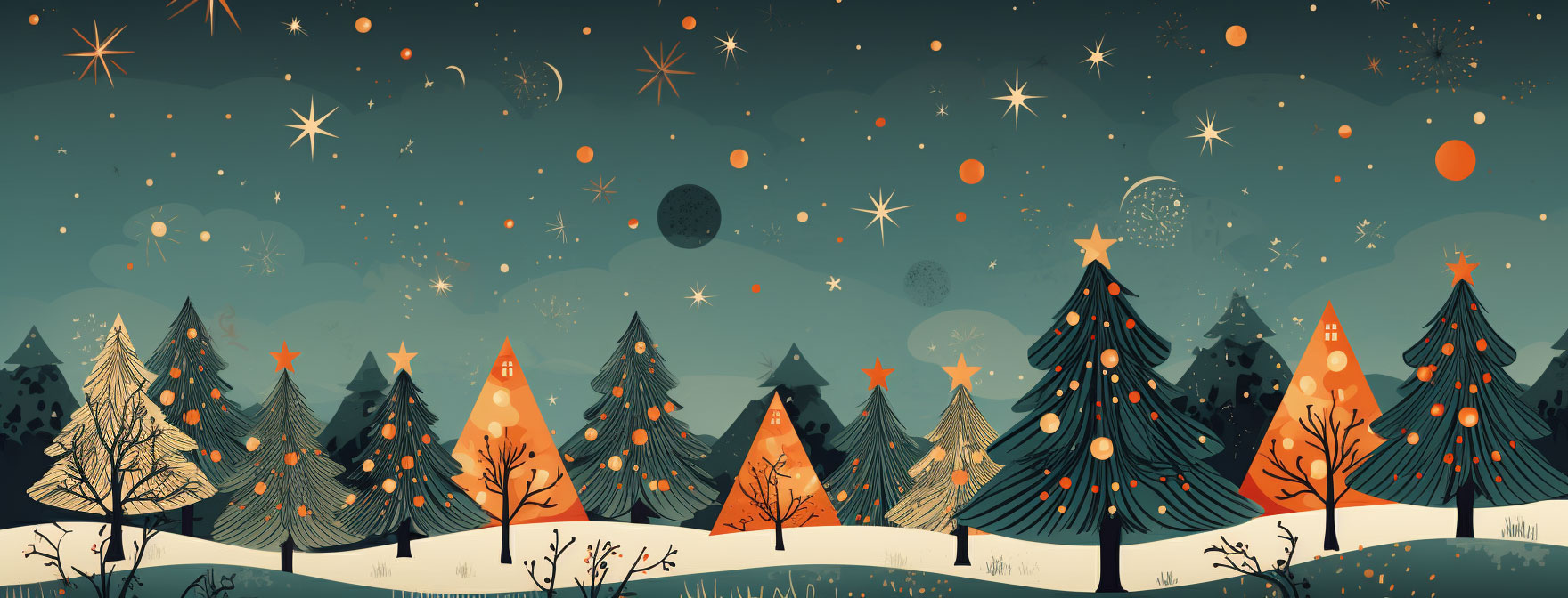 Preview for Winter-wonderland-scene-christmas-cover-background-1644f