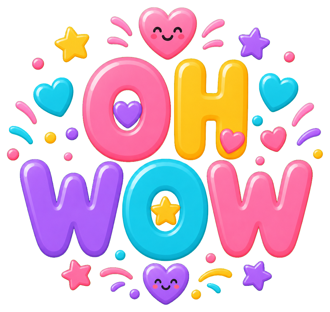 Preview for Oh Wow Sticker Graphic