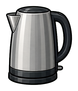 Preview for Electric Kettle Sticker Graphic
