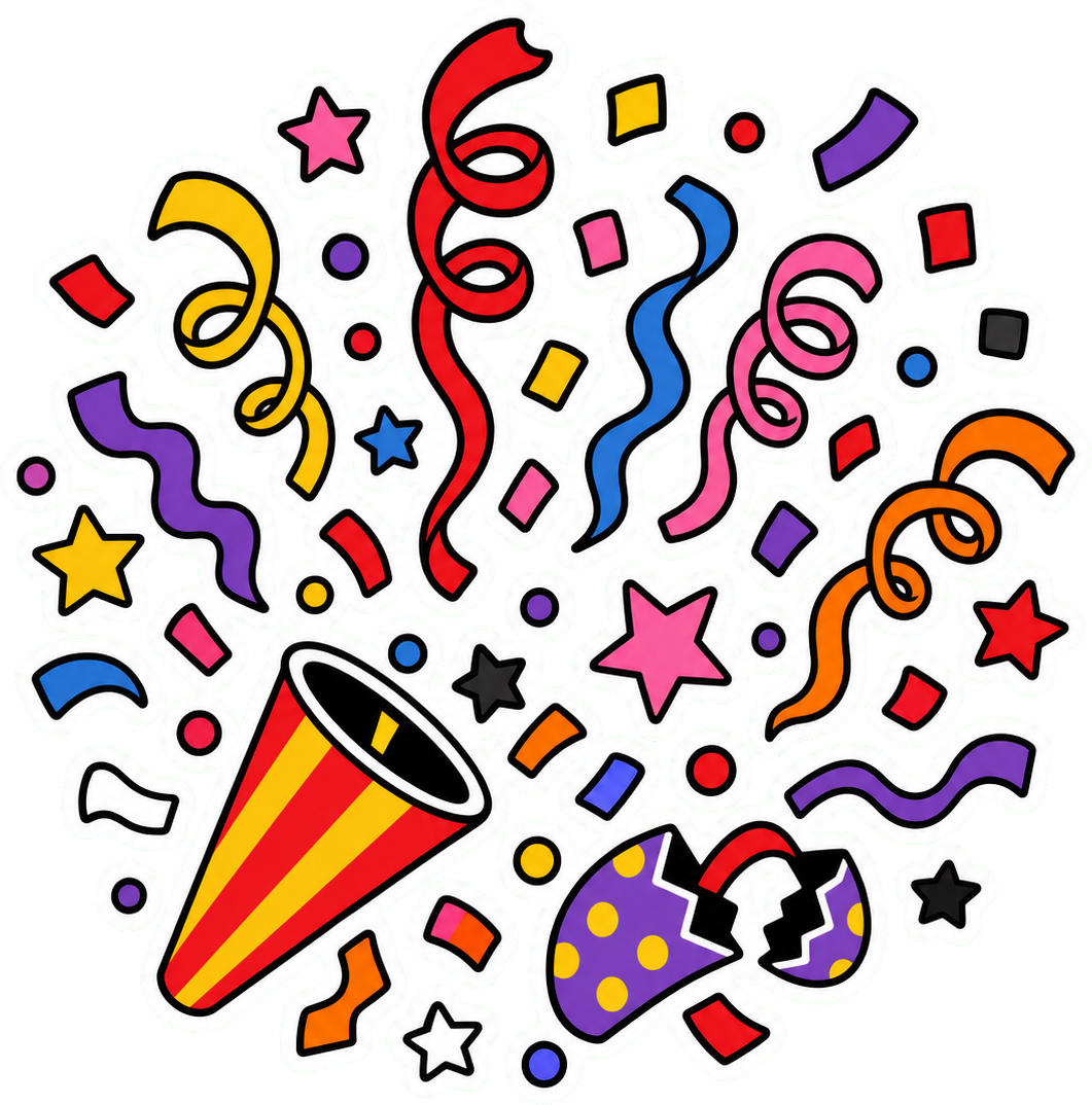 Preview for Birthday Celebration Sticker Graphic