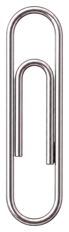 Preview for Paperclip Plain Sticker
