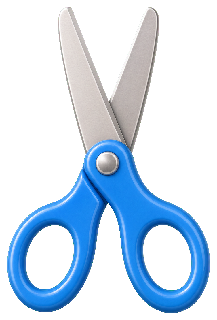 Preview for Craft Scissors Sticker For Creative Designs