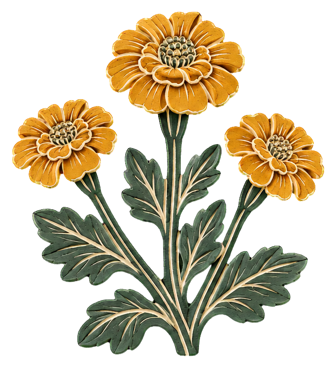 Preview for Sgraffito Desert Plants Desert Marigold
