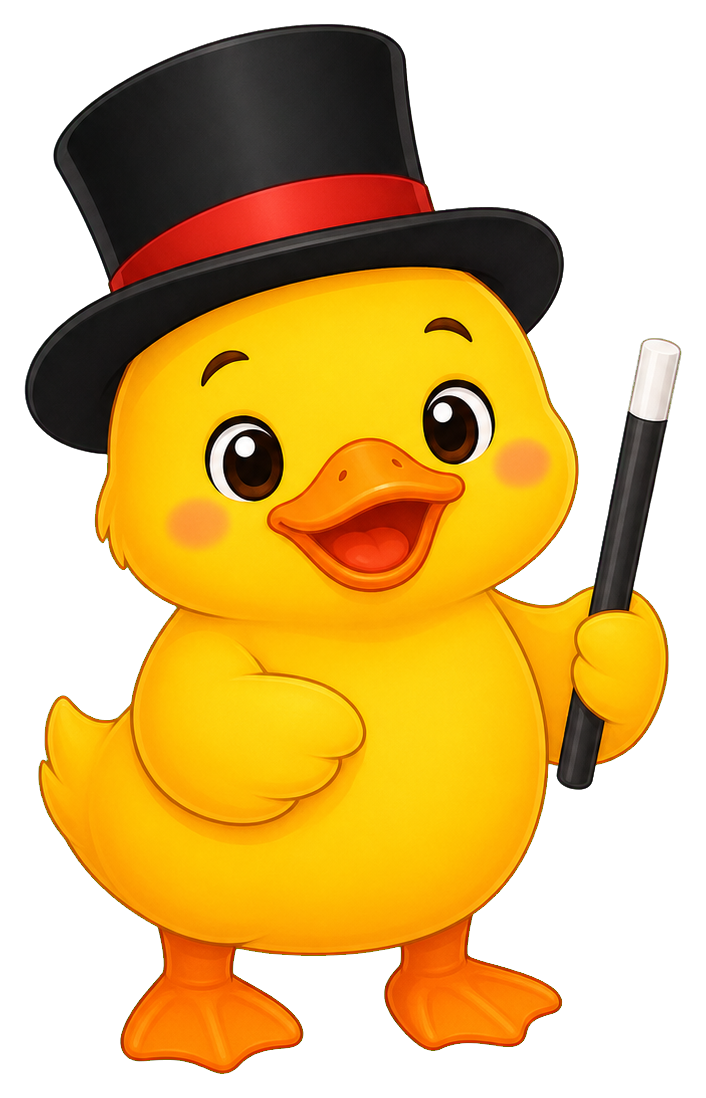 Preview for Duck Magician Sticker
