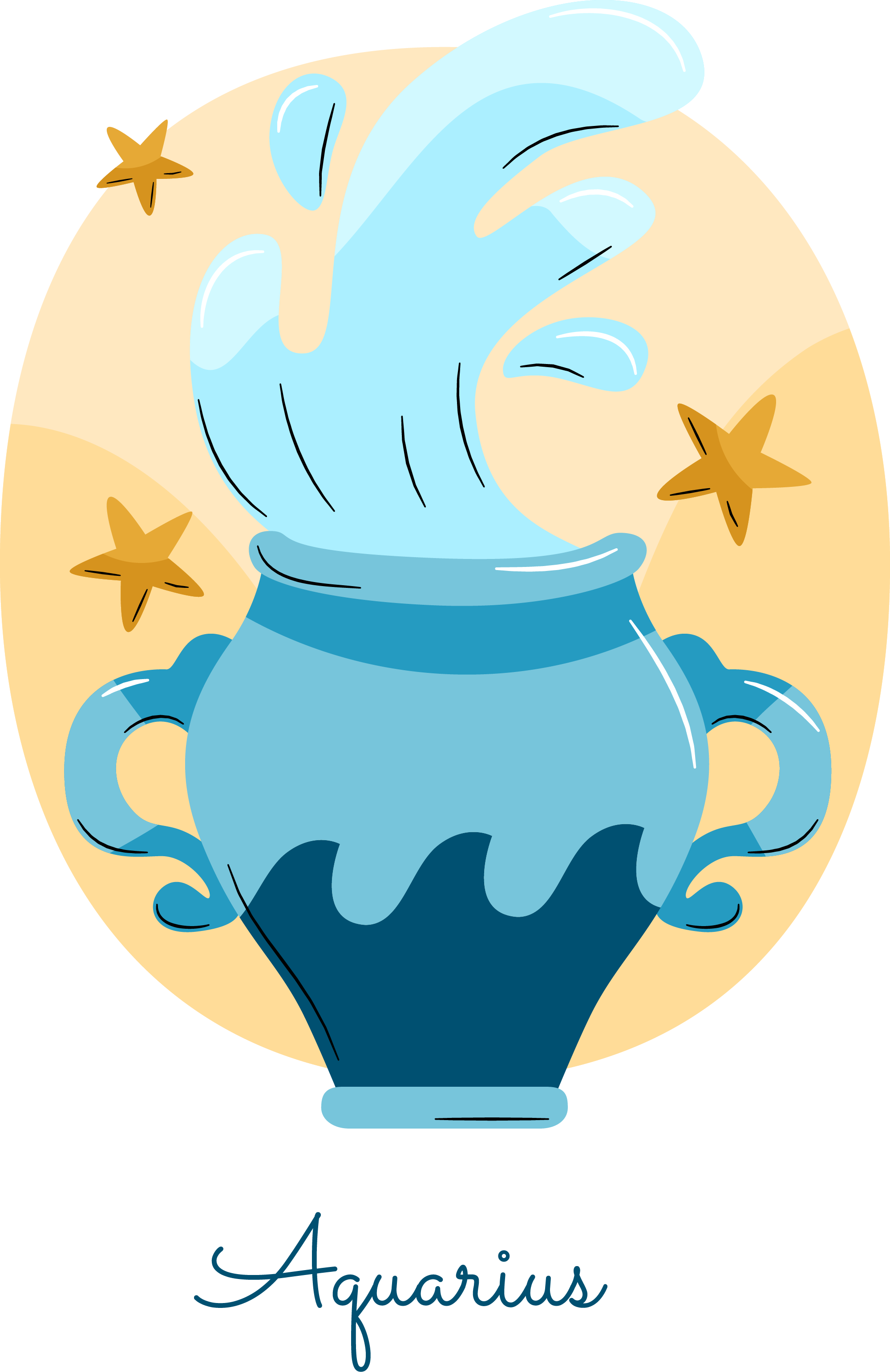 Preview for Aquarius-zodiac-symbolism-sticker-20e73