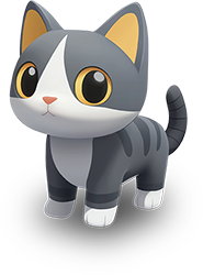 Preview for Cute-grey-cat-illustration-animal-sticker-6df39