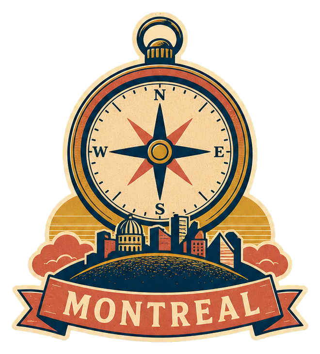 Preview for Compass Hill Montreal Sticker Graphic