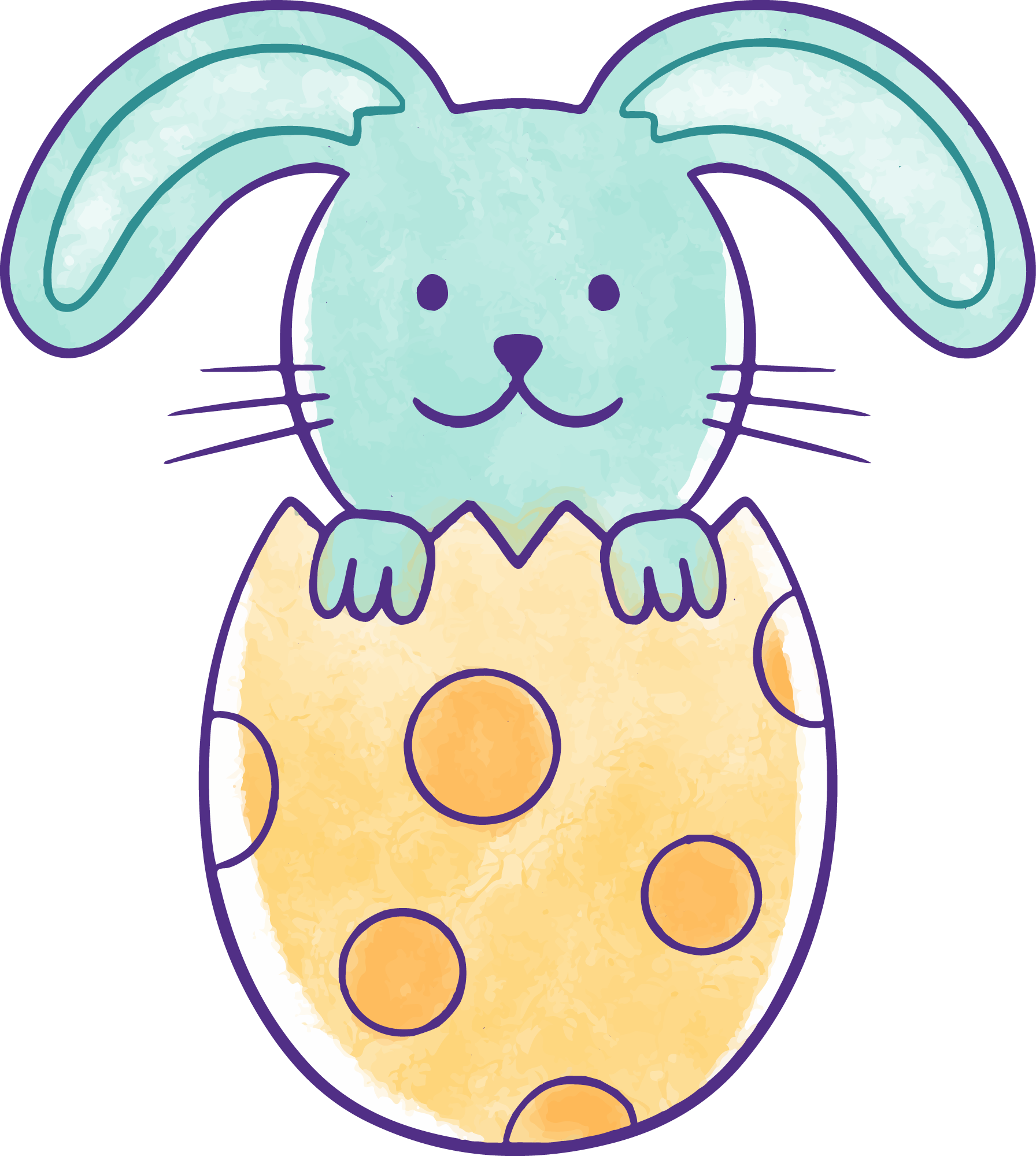 Preview for Easter-bunny-illustration-sticker-1b709