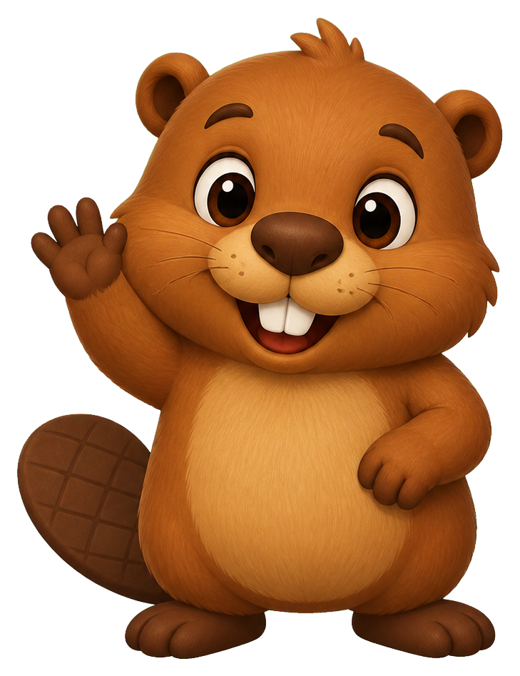 Preview for Tiny Beaver Wave Sticker