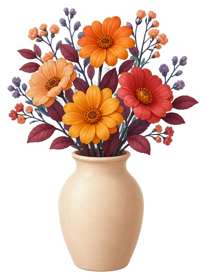 Preview for Vase Flowers Sticker