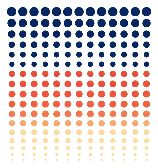 Preview for Halftone Fade Square Sticker