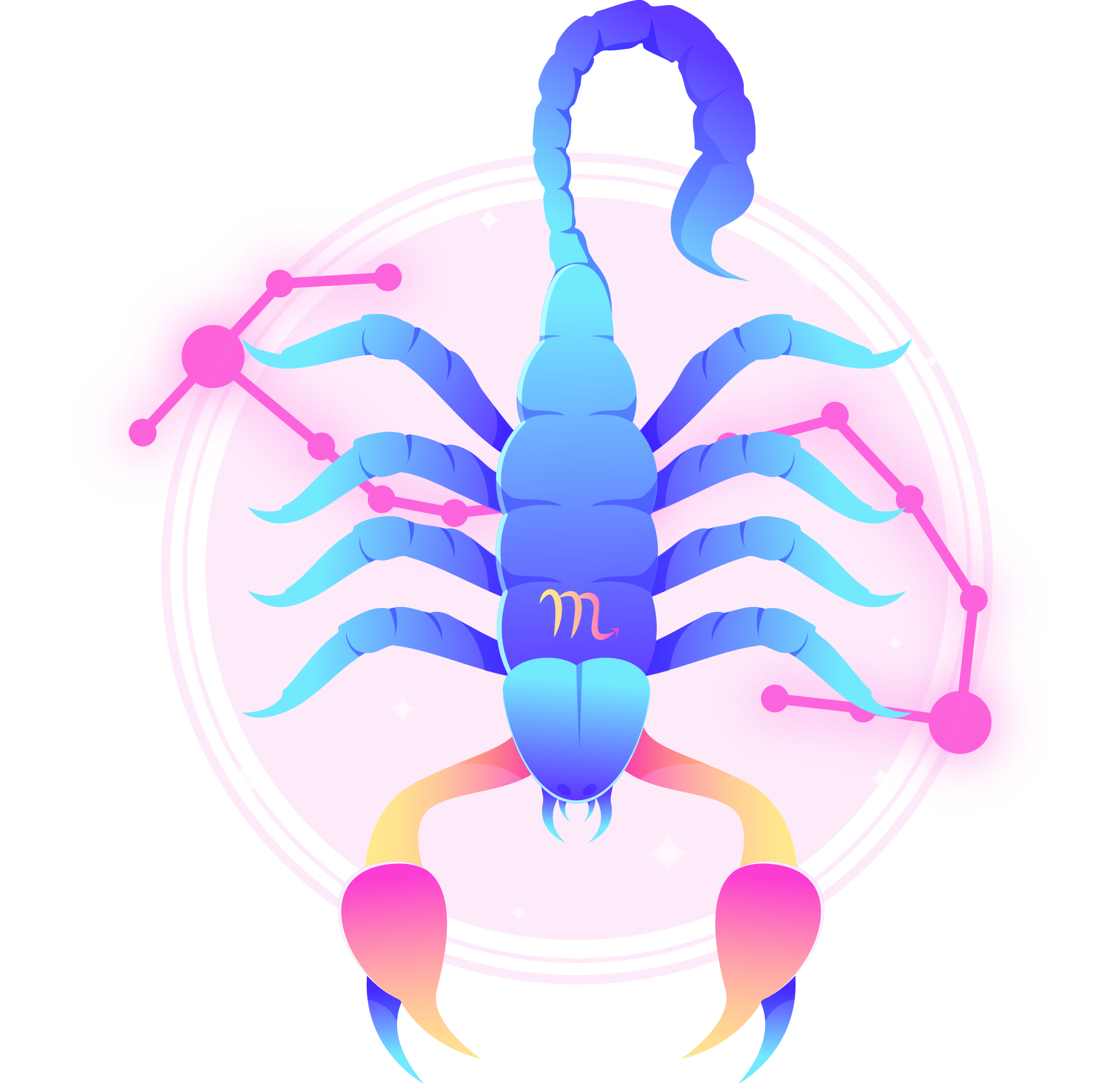 Preview for Scorpio-zodiac-illustration-sticker-8ce09