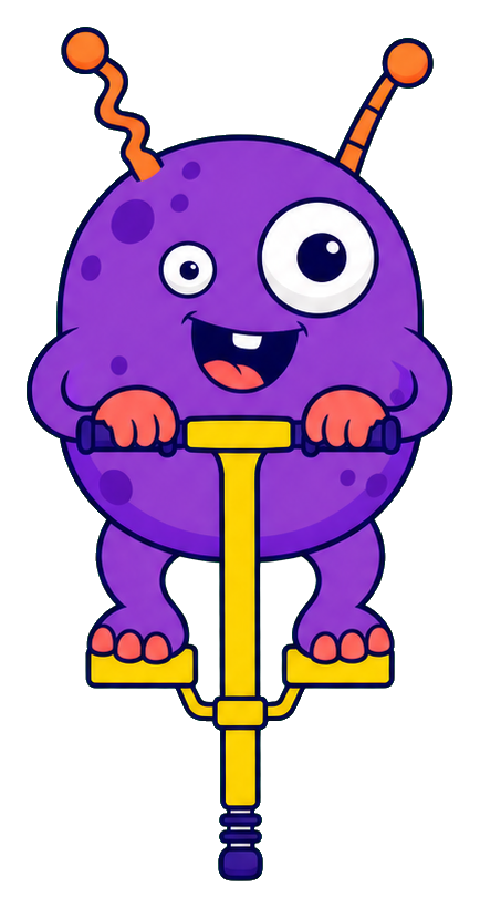 Preview for Funny Cartoon Alien Sticker