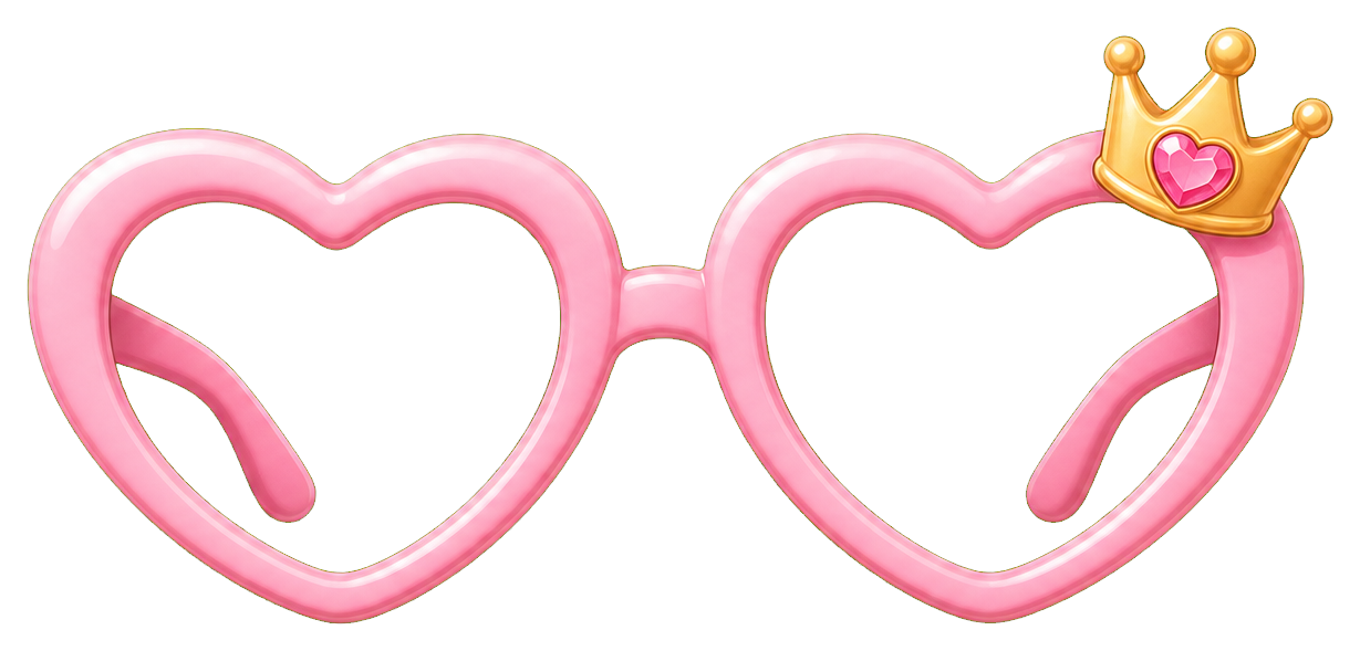 Preview for Crown Glasses Sticker For Selfie Props