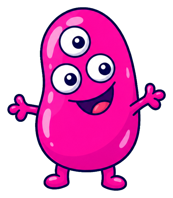 Preview for Funny Cartoon Alien Sticker