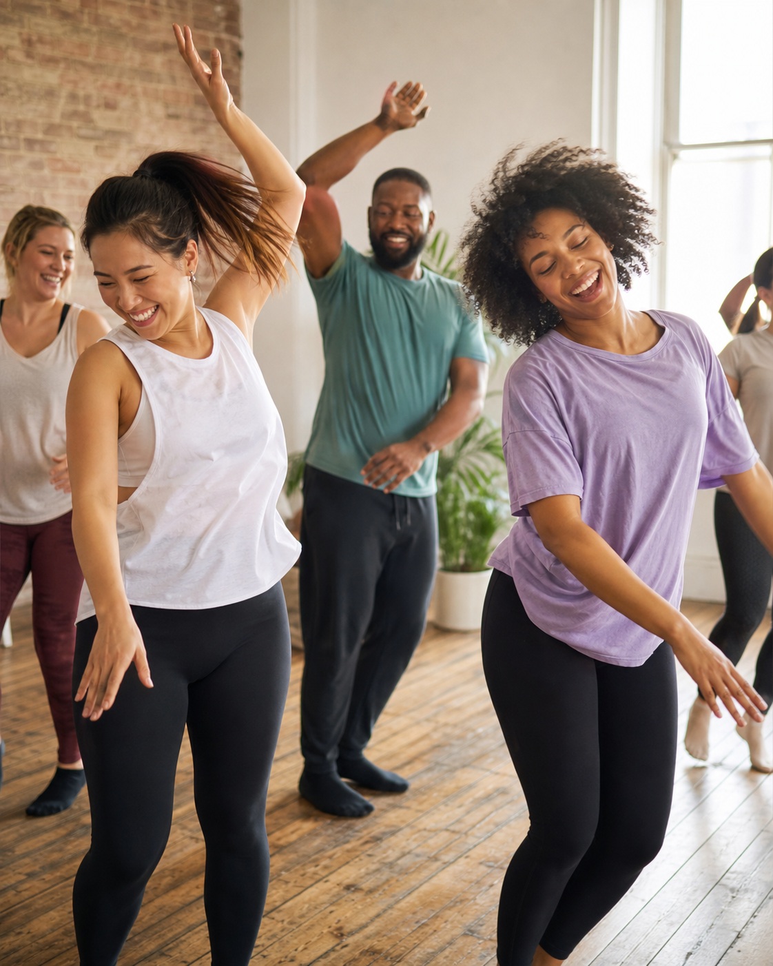 Preview for Fitness Dance Class Background