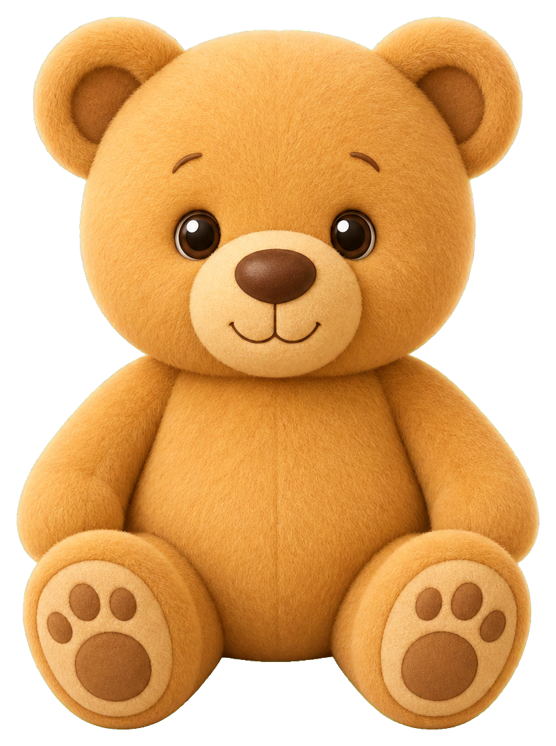 Preview for Baby Teddy Bear Sticker Graphic