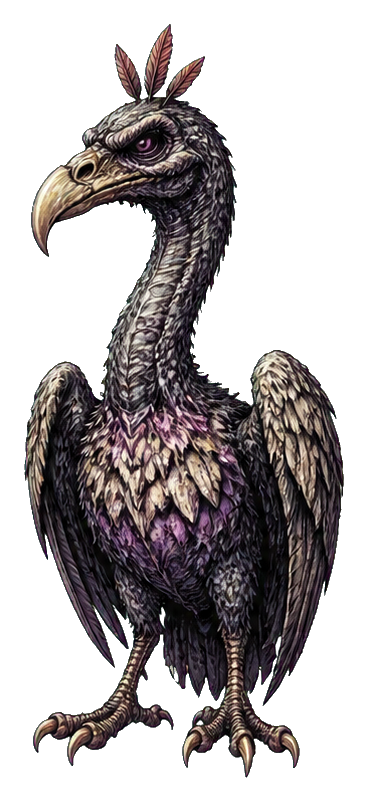 Preview for Crookneck Gravebird Sticker