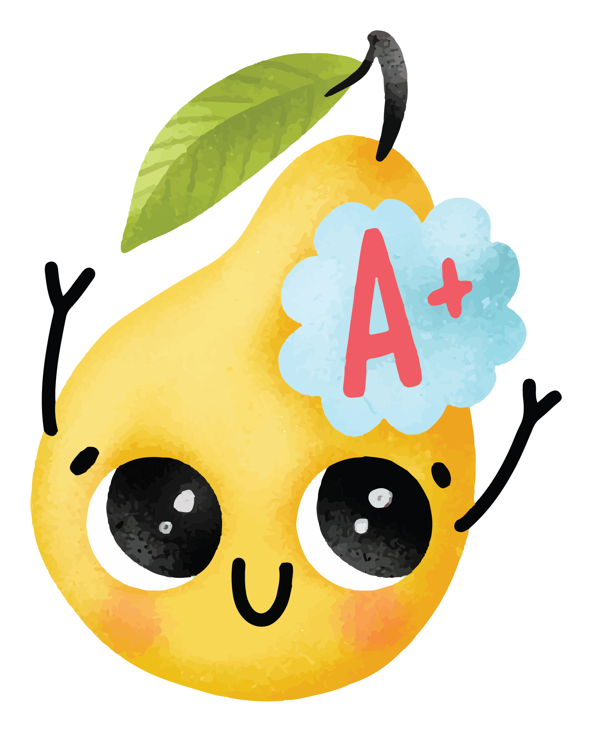 Preview for Pear-character-design-homework-stickers-8154e
