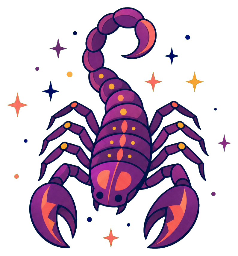 Preview for Scorpio Constellation Sticker