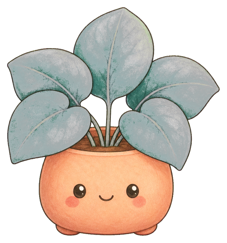 Preview for Kawaii Houseplant Pot Sticker