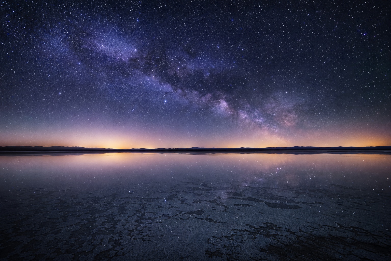 Preview for Milky Way Night Sky Stock Background