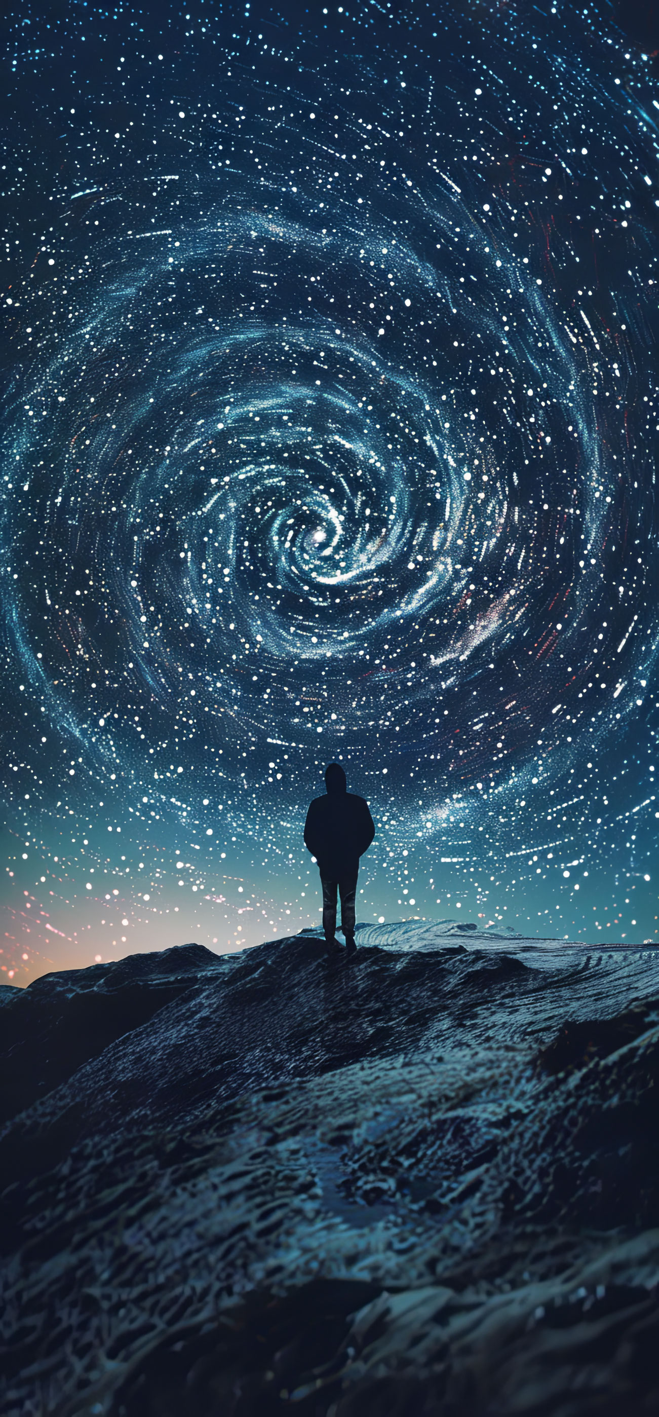 Preview for Galaxy-contemplation-night-sky-astrophotography-phone-background-c42d0