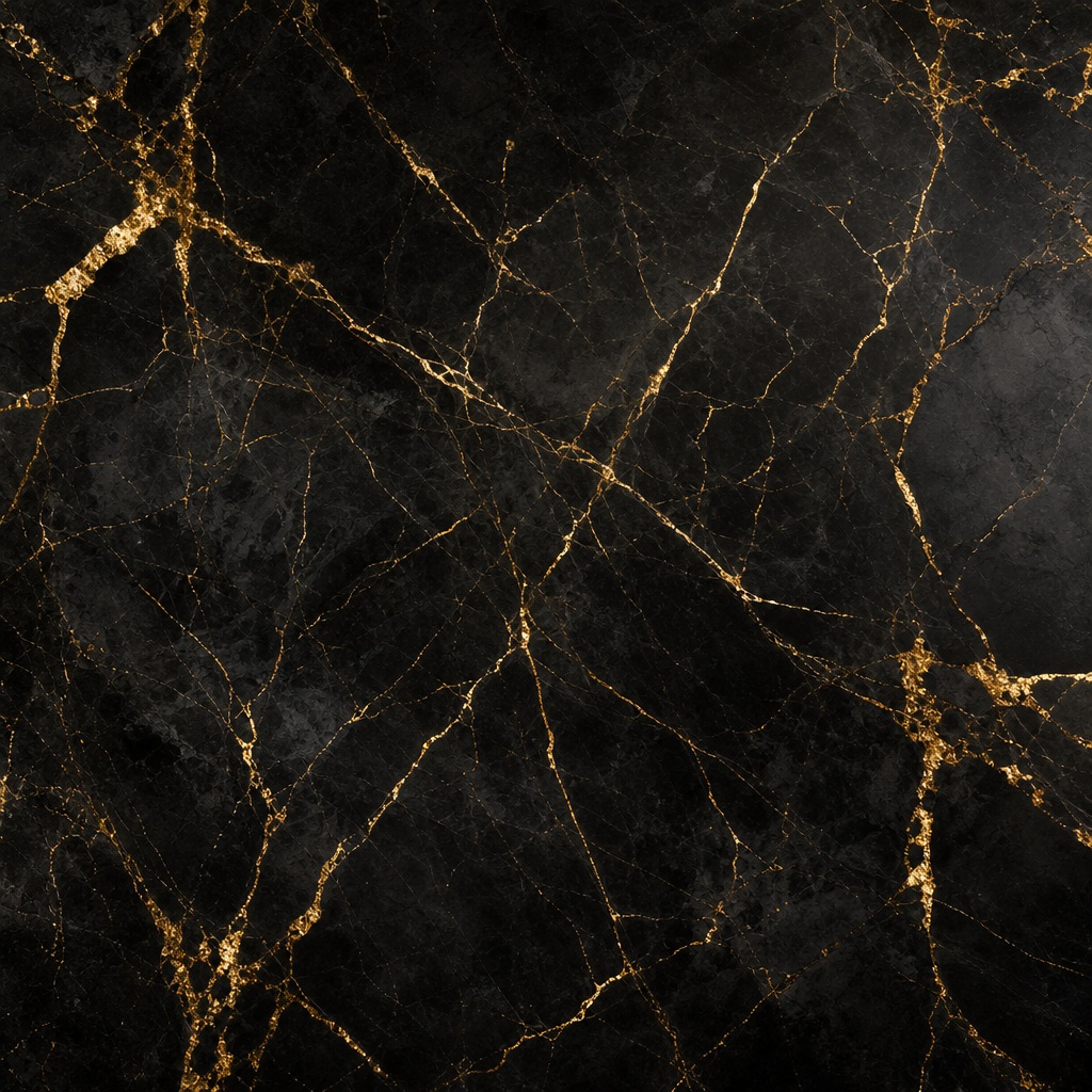 Preview for Black Marble Texture Background With Gold Veins