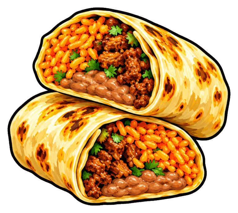 Preview for Taco Fiesta Burrito Halves
