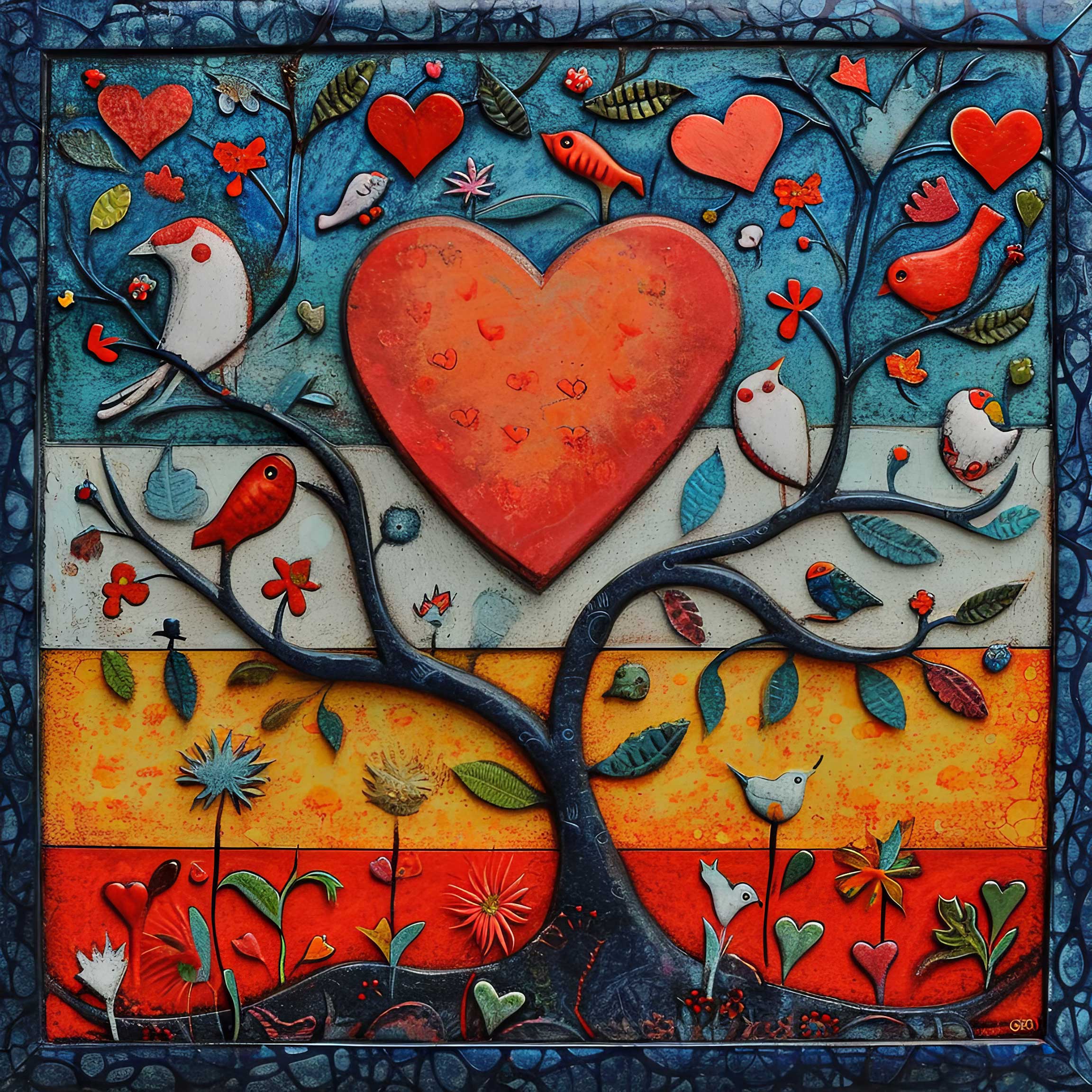 Preview for Heart-tree-artwork-love-background-fb186