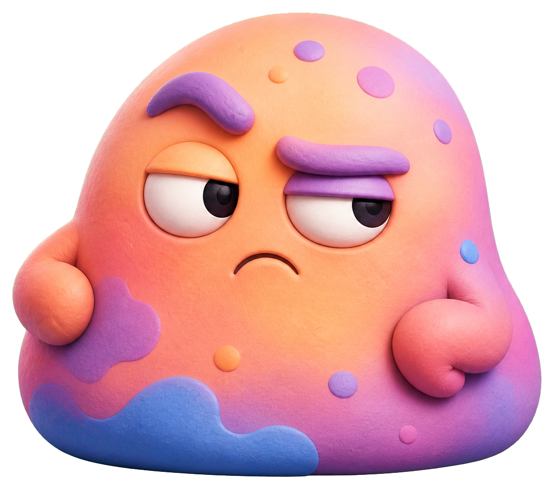 Preview for Side Eye Blob Sticker