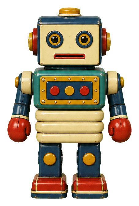 Preview for Tin Toy Robots Accordion Waist